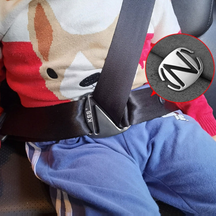Limitatore fisso del sedile anti-strangolatore per bambini, regolatore della cintura di sicurezza dell'auto