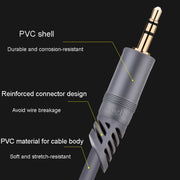 Cavo audio 3,5 mm maschio a maschio per smartphone