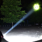 Torcia a luce forte USB ricaricabile LED Illuminazione esterna a lungo raggio super luminosa