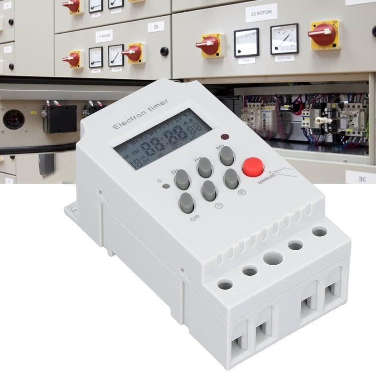 Temporizzatore digitale 220V 25A con display LCD