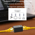 JINGHUA S61 2 pz/pacco doppio pass-through connettore di rete cavo di rete extender