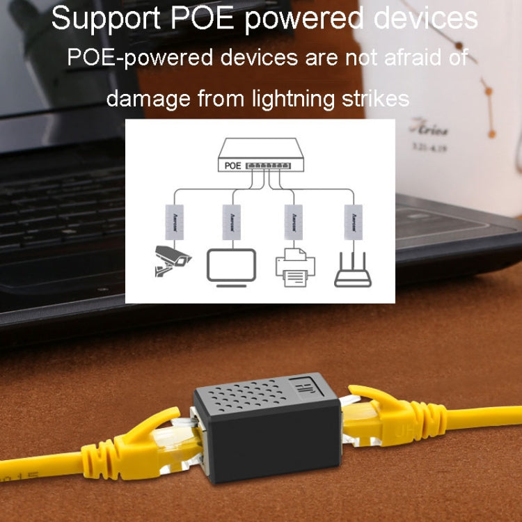 JINGHUA S61 2 pz/pacco doppio pass-through connettore di rete cavo di rete extender