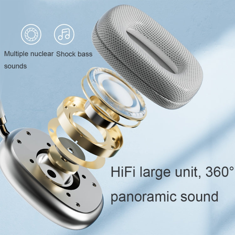 Auricolare Bluetooth wireless con riduzione del rumore con effetti sonori HiFi P9 Pro Max, P9 Pro Max (White), P9 Pro Max (Black), P9 Pro Max (Blue)