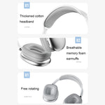 Auricolare Bluetooth wireless con riduzione del rumore con effetti sonori HiFi P9 Pro Max, P9 Pro Max (White), P9 Pro Max (Black), P9 Pro Max (Blue)