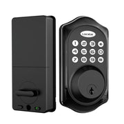 Serratura elettronica intelligente automatica con password Tuya remota Bluetooth LOCSTAR C88, C88 Black