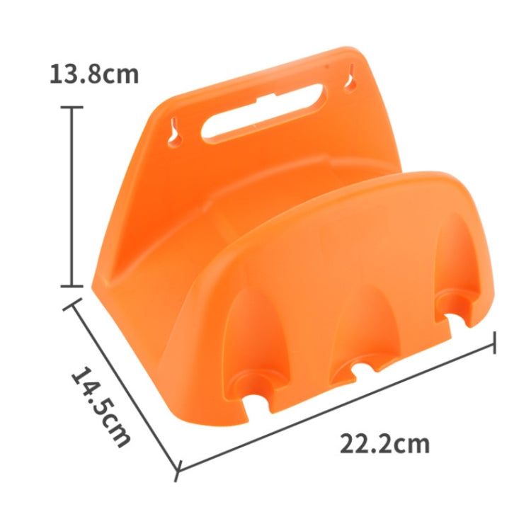 Accessori per l'irrigazione del giardino con supporto per tubo dell'acqua in plastica montato a parete