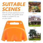 Accessori per l'irrigazione del giardino con supporto per tubo dell'acqua in plastica montato a parete