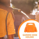 Accessori per l'irrigazione del giardino con supporto per tubo dell'acqua in plastica montato a parete