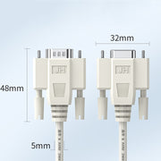 Cavo DB JINGHUA B110 maschio-femmina Cavo COM seriale RS232 Linea di connessione dispositivo stampante, 1.5m, 3m, 5m, 10m