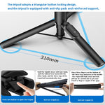 Treppiede selfie stick estensibile 1,5 m con telecomando wireless