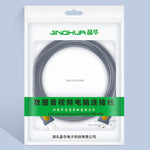 Cavo dati in rame JINGHUA U110 USB 2.0 maschio-maschio con anello magnetico, 1.5m, 3m, 5m, 10m
