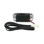 Modifica caricatore per telefono cellulare per auto, camper, barca USB 12/24 V + tipo C, Silver 2.1A+1A+PD3.0