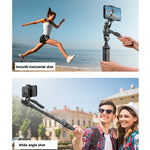 Selfie stick con treppiede in metallo estendibile 2 m