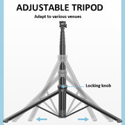 Selfie stick con treppiede in metallo estendibile 2 m