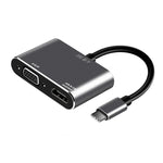 Convertitore docking station HUB Type-C HDMI VGA USB