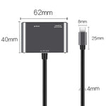 Convertitore docking station HUB Type-C HDMI VGA USB