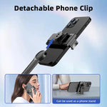 Treppiede telescopico portatile con telecomando Bluetooth