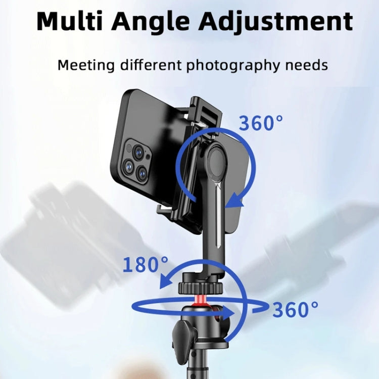 Treppiede telescopico portatile con telecomando Bluetooth