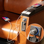Caricatore con presa USB impermeabile modificato per nave da auto, UCC-350 QC+PD Fast Charge 30W, UCC-350 AC3.1A Total 3.1A 15.5W