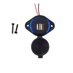 Caricatore per auto modificato impermeabile doppio USB 12V/24V, UCC-310-2U 3.1A