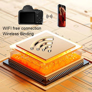 KOMERY W2 64MP 4K Schermo da 3 pollici Zoom ottico 10X+Fotocamera con zoom digitale 4X, W2