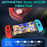 JOY-02 Maniglia da gioco sinistra e destra con luci RGB Body Feel Bluetooth Gamepad per Switch / Switch OLED / Switch Pro / Switch Lite / Switch Joycon