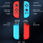 JOY-02 Maniglia da gioco sinistra e destra con luci RGB Body Feel Bluetooth Gamepad per Switch / Switch OLED / Switch Pro / Switch Lite / Switch Joycon