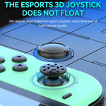 JOY-02 Maniglia da gioco sinistra e destra con luci RGB Body Feel Bluetooth Gamepad per Switch / Switch OLED / Switch Pro / Switch Lite / Switch Joycon