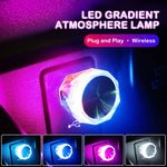 Luci decorative a LED Plug And Play senza carica con luce ambientale USB modello Diamond per auto