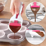 Il cucchiaio per cupcake può spingere il cucchiaio dosatore per pastella e salsa al cioccolato