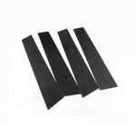 Per Chevrolet Malibu XL 2016-2022 6 pezzi/set adesivo in carbonio per montante B guida a sinistra