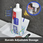 Dispenser automatico elettrico di dentifricio con spremiagrumi a induzione intelligente, Battery White, Rechargeable  White, Battery Silver, Rechargeable Silver