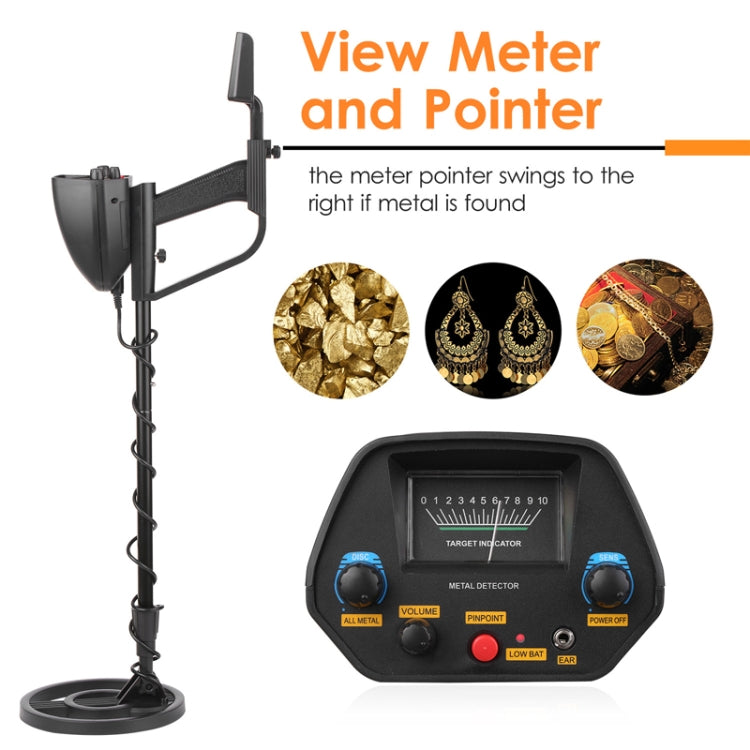 Rilevatore metalli sotterranei MD4080 con posizionamento preciso