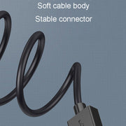 JINGHUA N62 USB 2.0 Splitter a 4 porte Connettore di estensione HUB da uno a quattro, 0.2m Black, 1m Black