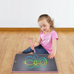 Tavolo da disegno cancellabile per scrittoio LCD per bambini da 16 pollici, Pink Color Handwriting, Black Color Handwriting, Blue Color Handwriting, Pink Monochrome Handwriting, Black Monochrome Handwriting, Blue Monochrome Handwriting
