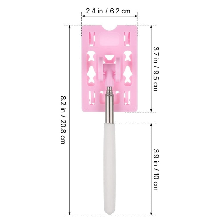 Asta di prolunga portatile per il parcheggio della guida dell'auto, White+Black, Pink+White, Blue+Gray, Purple+Gray