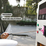Asta di prolunga portatile per il parcheggio della guida dell'auto, White+Black, Pink+White, Blue+Gray, Purple+Gray