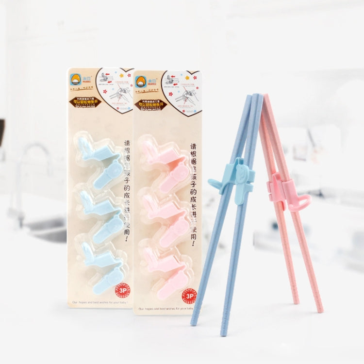 3 pz/set bambini bacchette grip correttore antiscivolo pratica bacchette culle per le dita