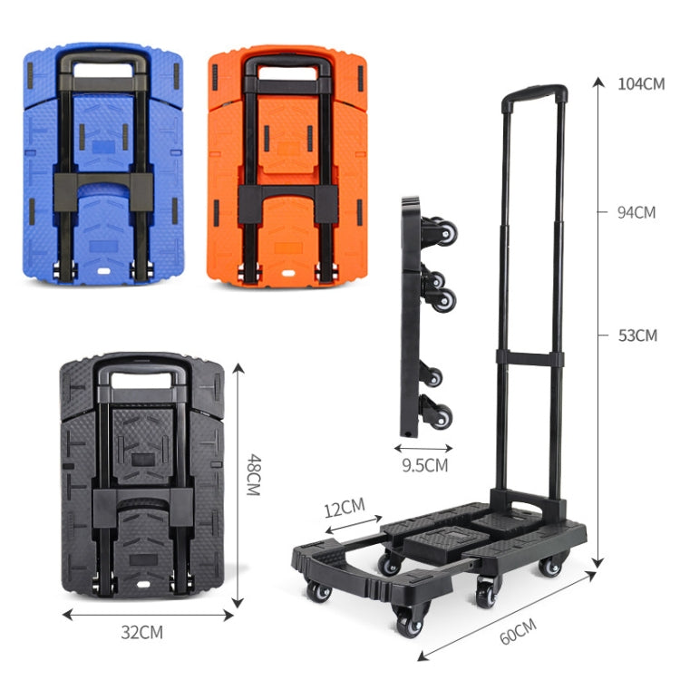 Carrello pieghevole per la movimentazione dei bagagli portatile Carrello per tartarughe