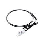 Interni auto in fibra ottica luce fredda RGB lampada ambientale centro luci dell'atmosfera del vano piedi fantasma, One To One 110cm, One To Two 110cm+35cm