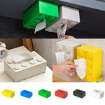 Decorazioni per tavolini da salotto multifunzionali con scatola portaoggetti per fazzoletti di cartone animato, Yellow, Blue, Green, Red, Black, White