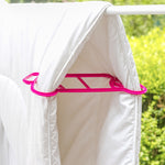 2 pezzi/pacco clip per trapunta grande plastica antivento antiscivolo per uso domestico, piumino, copriletto, stendibiancheria per la casa