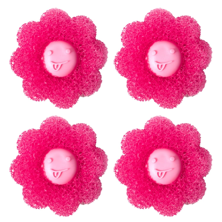 4 pz/set Sfere per bucato antigroviglio per uso domestico Sfera per pulizia bucato anti-annodamento per lavatrice