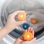 4 pz/set Sfere per bucato antigroviglio per uso domestico Sfera per pulizia bucato anti-annodamento per lavatrice