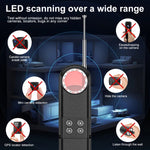 T01 Rilevatore wireless Telecamera anti-intercettazione Allarme GPS di posizionamento, T01