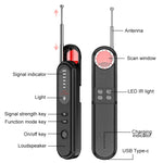 T01 Rilevatore wireless Telecamera anti-intercettazione Allarme GPS di posizionamento, T01