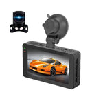 Videoregistratore di guida con doppia lente da 3 pollici: anteriore 4K + posteriore 2K HD con connessione Wi-Fi., A5