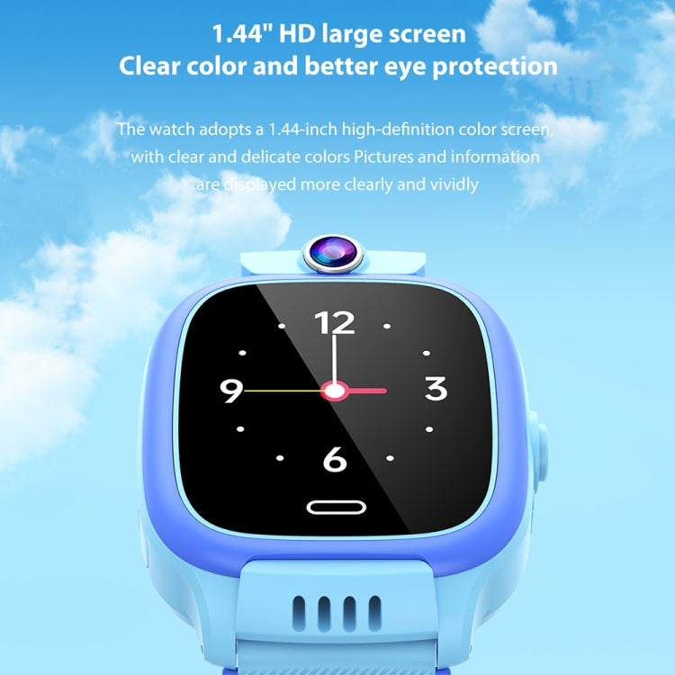 Y36 Orologio da telefono intelligente per bambini impermeabile per videochiamata 4G da 1,44 pollici con funzione SOS