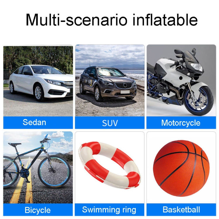Pompa pneumatica per pneumatici per auto portatile multifunzionale per gonfiaggio, Wired Pointer, Wired Digital, Wireless Digital