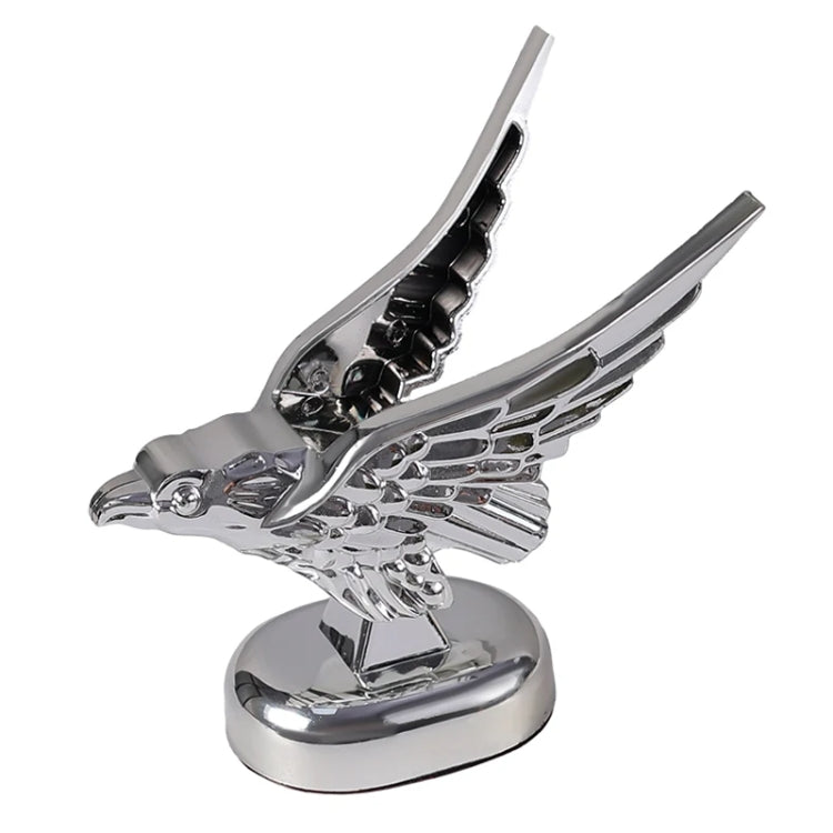 Decorazione del cofano dell'auto 3D Ali spiegate Modifica dell'aquila volante Emblema universale per auto